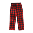 thumbnail image 3 of Women's Pajama Pants Flannel Pants Sleepwear Buffalo Plaid Pants Lounge Pants, 3 of 3