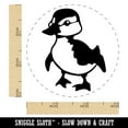 thumbnail image 2 of Cute Baby Duck Duckling Self-Inking Rubber Stamp Ink Stamper - Pink Ink - Small 3/4 Inch, 2 of 7