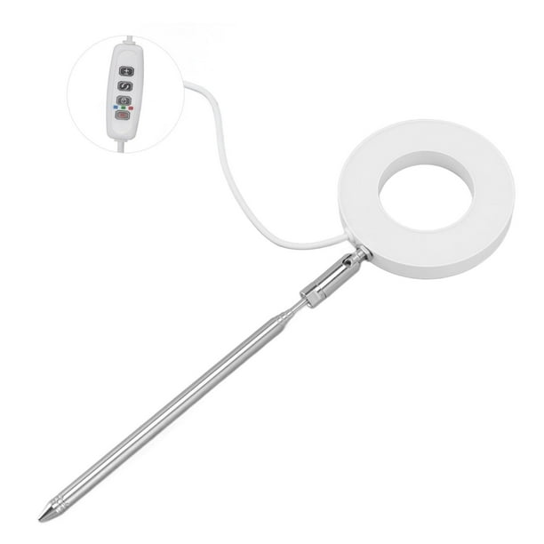 Luces De Crecimiento De Plantas, Altura Ajustable, Espectro Completo, Luz LED De Halo Para Plantas, Promueve El Crecimiento De Plantas, Forma De Anillo De ángel Para Plantas De ANGGREK Otros