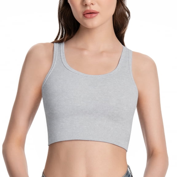 CuteStreet Chest Binder Pull On Closure Breathable and Strong Compression Bra Binder Tank Top