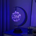 thumbnail image 1 of Led Decorative Light Star Moon Light Apple Christmas Light Birthday Gift Handmade Hemp Rope USB Iron Nightlight, 1 of 6