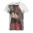 thumbnail image 2 of Camiseta de manga corta con cuello redondo y nueva camiseta de verano para hombre de Boothill, 2 of 4