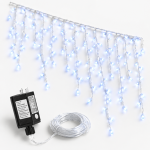 Bluemas Lights Outdoor Icicle For Outside 33ft 400 Led