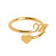 thumbnail image 3 of Xihbxyly Anillos de Inicial de Oro, Anillo Apilable con Letra Abierta, Joyería Ajustable con Alfabeto, Regalos Personalizados Únicos, Accesorio de Moda para Mujer, Perfecto para Mamá o Novia., 3 of 3