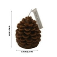 thumbnail image 5 of zhmrfg Christmas Pinecone Aromatherapy Candle Soy Wax Holiday Scene Decoration Pine Shaped Scented Candle Indoor Festive Table Mantel Relaxing Cozy Warm Family Christmas Ambience Glow, 5 of 9