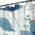 thumbnail image 3 of Pioneer Flower Floral Print Pattern Shower Curtain 72"x84" ,Bathroom Decorative Shower Curtains Set with 12 Hooks,Modern Waterproof Washable Shower Curtain, 3 of 6