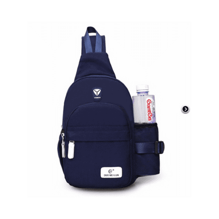 Men Women Nylon Crossbody Shoulder Bag Travel Casual Sling Cycle Chest (Best Sling Bags For Women)