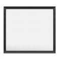 thumbnail image 4 of GODCHAR Framed Tempered Glass Bathroom Vanity Rectangular Mirror 40"x36", Black, 4 of 8