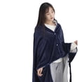 thumbnail image 5 of 70*130cm Double-Sided Wearable Blanket Ultra Soft Flannel Shawl Blanket, Reversible Blanket, for Women and Men, 5 of 5