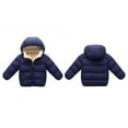 thumbnail image 2 of PRAETER Children Plus Velvet Warm Cotton-padded Jacket, Boy Down Padded Jacket, Girl Padded Jacket, Baby Padded Jacket, 2 of 3