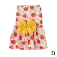 thumbnail image 1 of Robe Florale pour Chien Respirante avec Nœud Design Chandail Costumes Robe pour Animaux M2B6, 1 of 9