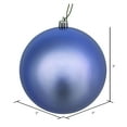 thumbnail image 2 of Vickerman 3" Periwinkle Shiny Ball Ornament, 12 per Bag, 2 of 5