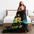 thumbnail image 5 of Golf Blanket for Boys Girls, Cool Golf Sports Themed Design Printed Throw Blankets for Kids Lap, Chair Sofa, Warm Soft Cozy Blanket, 40"x 50", 5 of 6