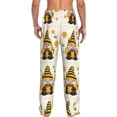 thumbnail image 3 of Daiia Beekeeper Gnome Holding A Glass Men's Sleep Pant with Pockets and Drawstring,Pajama Pants-XX-Large, 3 of 9