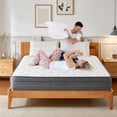 thumbnail image 2 of Full Mattress, 12 Inch Hybrid Memory Foam Mattress in a Box with Pocket Springs, Medium Firmness, Pressure Relief & Motion Isolation, CertiPUR-US Certified, 2 of 6