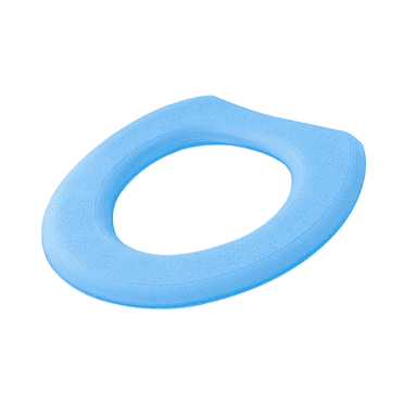 AUQ Toilet Seat Cover,Waterproof Toilet Seat,Soft EVA Toilet Seat Covers,Blue