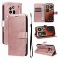 thumbnail image 4 of Wallet Case for Nothing Phone 3A Pro Flip Cover with Card Slots, Magnetic Stand & Strap Pink, 4 of 5