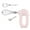 Pink, variant on THLKIF Mini Hand‑Held Electric Beater,Portable Batter Cake Mixer, Durable Household Baking Tool for Egg Whisking and Daily Kitchen Food Mixing Use
