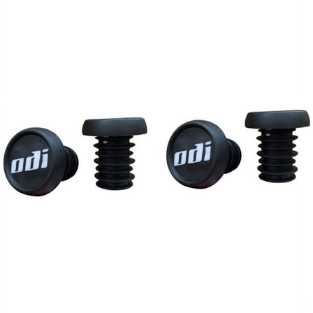 ODI 4Pcs Bicycle Handle Bar End Plugs Handlebar Caps Fit BMX FR Balance Bike Accessories Black