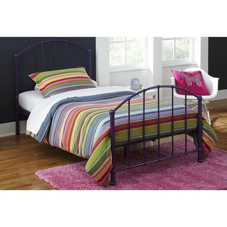 DHP BrickMill Ivy Metal Bed Frame, Twin Size, Multiple Colors