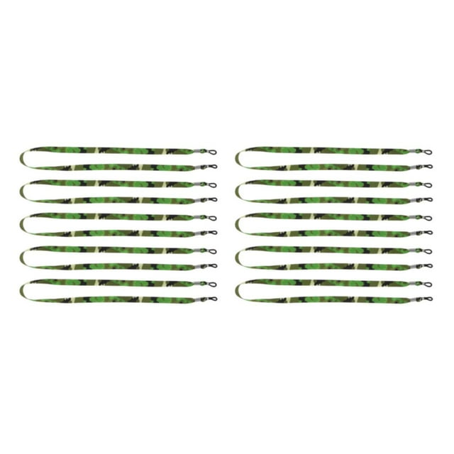 relayinert 5 Pièces Camouflage Lunettes 60cm Sangle Cordon Support Vert 5 Pcs 2Set