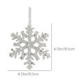 thumbnail image 3 of Christmas Snowflake Christmas Tree Gold Transparent Snowflake Christmas Tree Window Ornament Shaped Snowflake Decorations, 3 of 6