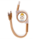 thumbnail image 1 of Comida de la serpiente pollo frito Taiwan Cable de carga telescópico múltiples USB tres en uno, 1 of 3