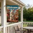 thumbnail image 6 of C Polyester Easter Garden Flag With Double Sided Bunny Egg Plants Print For Outdoor Decoration C, 6 of 6