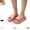 Pink, variant on YOUYEDIAN Sandals for Women Summer Beach Fashion Buckle Deco Comfy Versatile Platform Waterproof Sandals Casual Breathable Open Toe Backless Flat Shoes