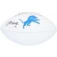 thumbnail image 2 of Amon-Ra St. Brown Detroit Lions Autographed Franklin White Panel Football - Fanatics Authentic Certified, 2 of 3