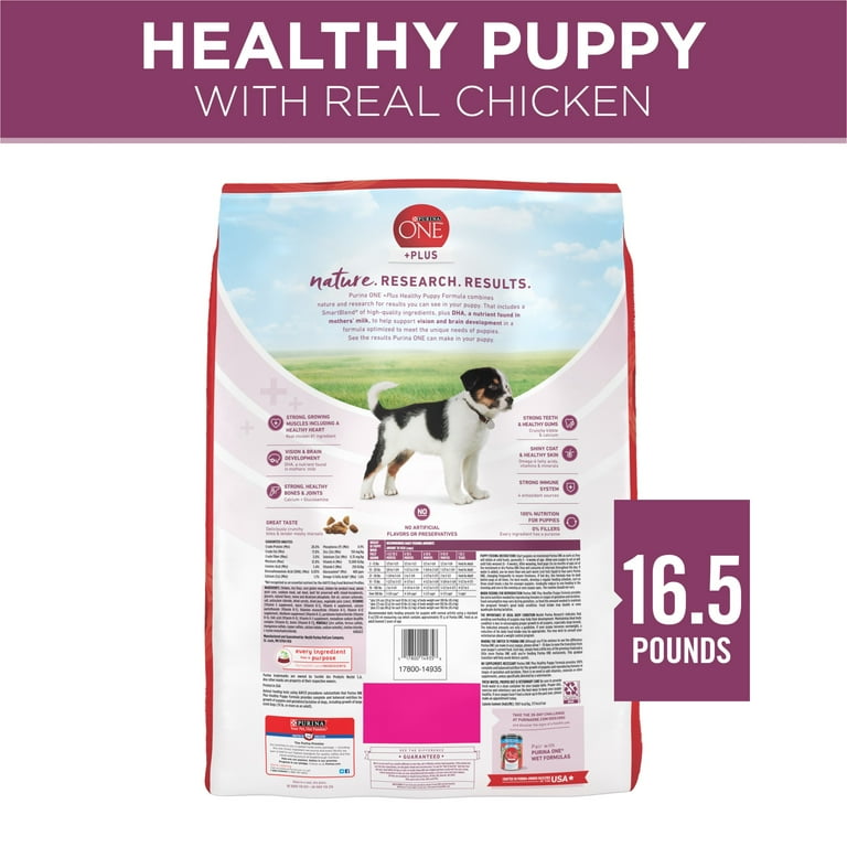 Purina ONE Puppy Food High Protein Dry Dog Food with Real Chicken
