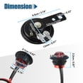 thumbnail image 3 of Unique Bargains Universal Street Legal Kit Motobike ATV UTV Turn Signal Light Rocker Switch Horn Relay, 3 of 6