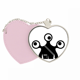 thumbnail image 1 of Universo Alien Monster Alien Bolsa de viaje Mirror maquillaje corazón rosa, 1 of 4