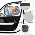 thumbnail image 5 of KUIFORTI Cat Car Window Shades for Kids, Cling Auto Window Shade for Baby In Car, Glare and UV Rays Protection, Suitable for SUVs, Minivans and Full Size Cars, 5 of 8