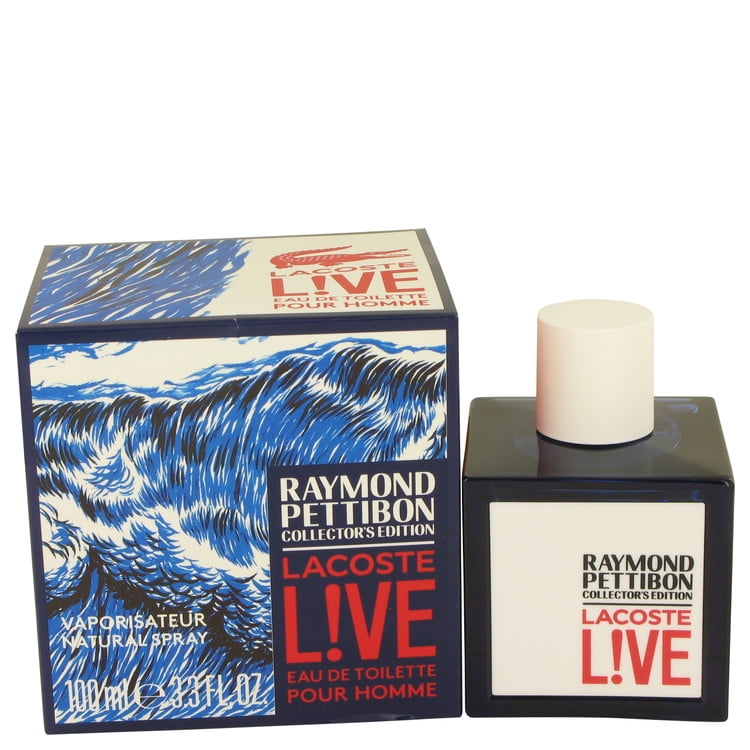 Lacoste Live Cologne by Lacoste, 3.4 Eau DE Toilette (Limited Edition Raymond Pettibon Bottle) Walmart.com