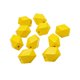 thumbnail image 1 of espaciadoras de madera duraderas para decoración, de madera pulidas irregulares modernas para adornos de fiesta, decoración del hogar, Amarillo, 1 of 9