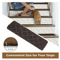 thumbnail image 6 of PRETXORVE 8 X 30in Non-Slip Carpet Stair Treads Non-Slippery Rug Slip Resistive Indoor Runner for Kids Elders and Pet with Reusable Adhesive, 6 of 8