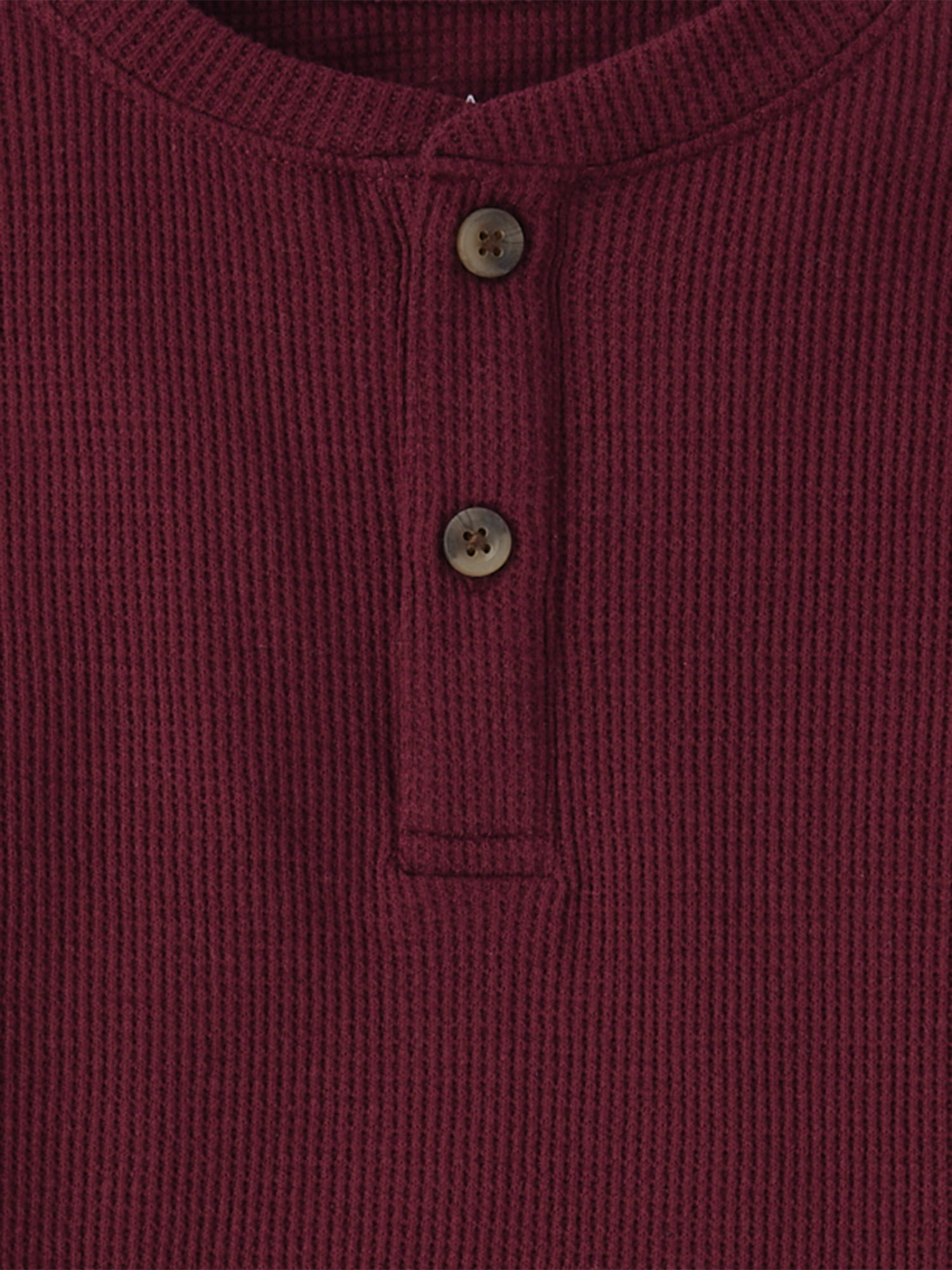 The Children's Place Boys Long Sleeve Thermal Henley, Sizes XS-XXL