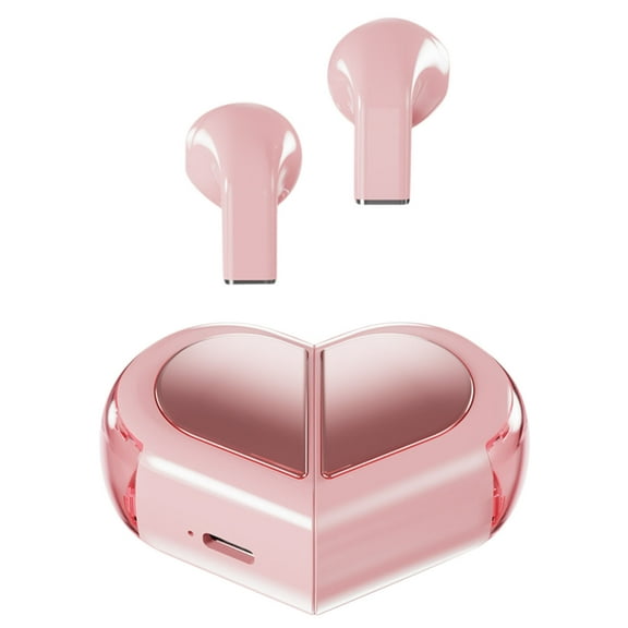 Hiroekza Wireless Earbuds Rotatable Bluetooth Earphones Love 5.3 Wireless Earphones Transformation Earphones Valentine's Day Gift Ear Buds Wireless Bluetooth Earbuds