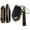 7 Buttons a Black Car Door Button, variant on Key Fob Cover Compatible with Kia Telluride Sorento Hybrid K4 K5 GT-LINE EV6 EV9 Carnival Sxp Sportage EX 2024-2026 7 Button TPU Keychain Case Holder Protector