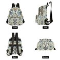 thumbnail image 4 of FORMRS Mini Backpack Purse for Women Travel Daypack Casual Shoulder Bag, Blue Floral Pattern, 4 of 7