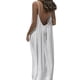 thumbnail image 5 of TaTaai Women's Backless Halter Maxi Dress Loose Fit Sleeveless Ankle Length Solid for Lounge Home Wear Casual Summer Daily Soft Gift, 5 of 8