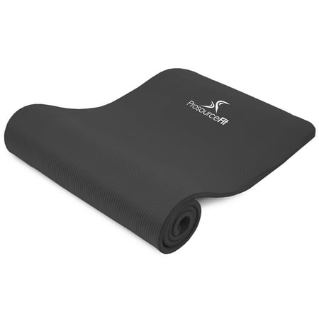 ProsourceFit Extra Thick Yoga and Pilates Mat 1/2-inch Thick with Carrying Strap, 71