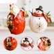 thumbnail image 3 of Lindo Adorno De Resina De Navidad Americano Europeo Retro Santa Claus Muñeco De Nieve Figuritas Estatua Muñecas Artesanías Decoración Del Hogar Moyic HA038915-00, 3 of 6