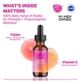 thumbnail image 2 of Pink Stork Liquid Folate - Whole-Food Prenatal Vitamin for Women, 2 oz, 2 of 8