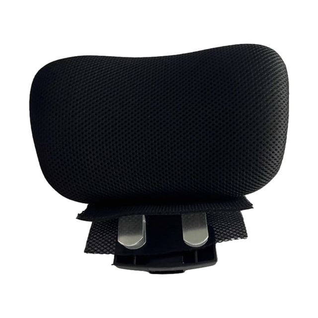 Wosthever Cómodo reposacabezas para silla: diga adiós a las molestias en el cuello Reposacabezas duradero y práctico para silla Muebles de oficina en casa negro 2.2CM