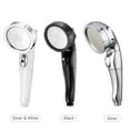 thumbnail image 2 of Labymos 3 Spray Settings Shower Head with ON/Off Pause Switch Water Saving High Pressure Handheld, 2 of 8