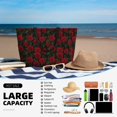 thumbnail image 5 of Balery Rose Beach Travel Bag - Water-Resistant, Large Capacity Lightweight Tote with 7 Pockets for Women and Men - Perfect for Beach, Pool, Gym, and Travel, 5 of 7
