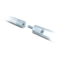thumbnail image 3 of Testrite Visual Products BP12 Hanging Trapeze Bars 144 in. Hanging Trapeze Bars- Silver, 3 of 3