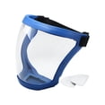 thumbnail image 2 of Protector facial completo shamjiam para moler y cortar en la construcción Azul y claro, 2 of 8